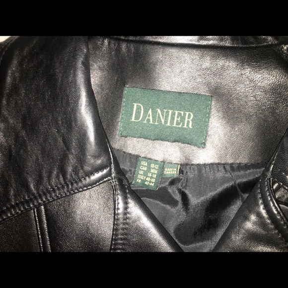 Danier Lambskin Leather Coat - Picture 4 of 14